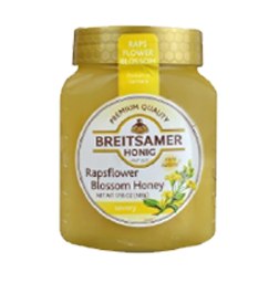 Breitsamer Creamy Rapsflower Raw Honey (500 gr)