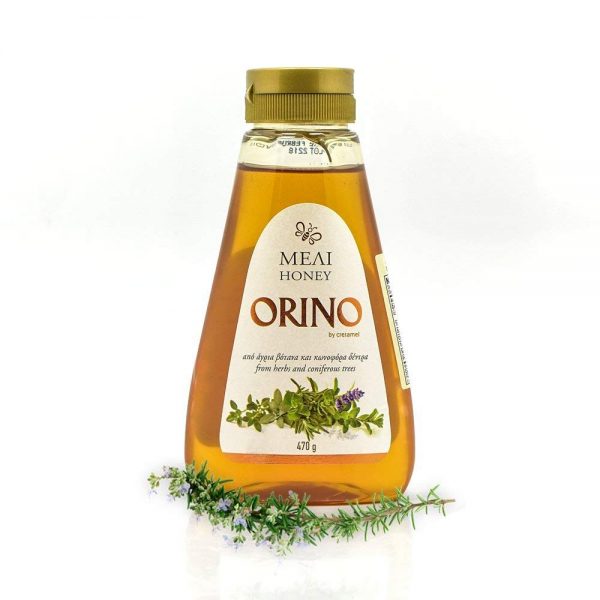 Orino Honey - Wild herbs and coniferous tree 470g (Squeeze)